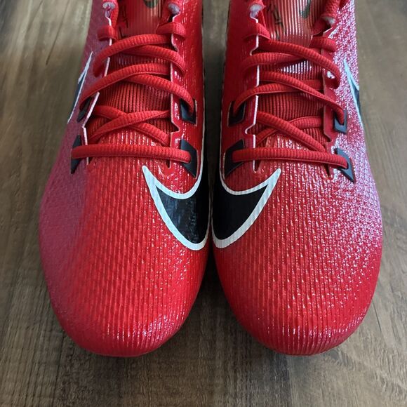 Nike Vapor Edge Speed 360 2 Football Cleats Men Size 10 University Red Black main image 3